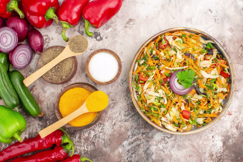 Vegetable Biryani Recipe cooking in dum method inside a heavy-bottomed pot.