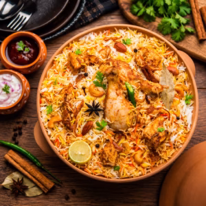 Pakistanischer Chicken Pulao mit lockerem Basmatireis, zartem Hähnchen und aromatischen Gewürzen
