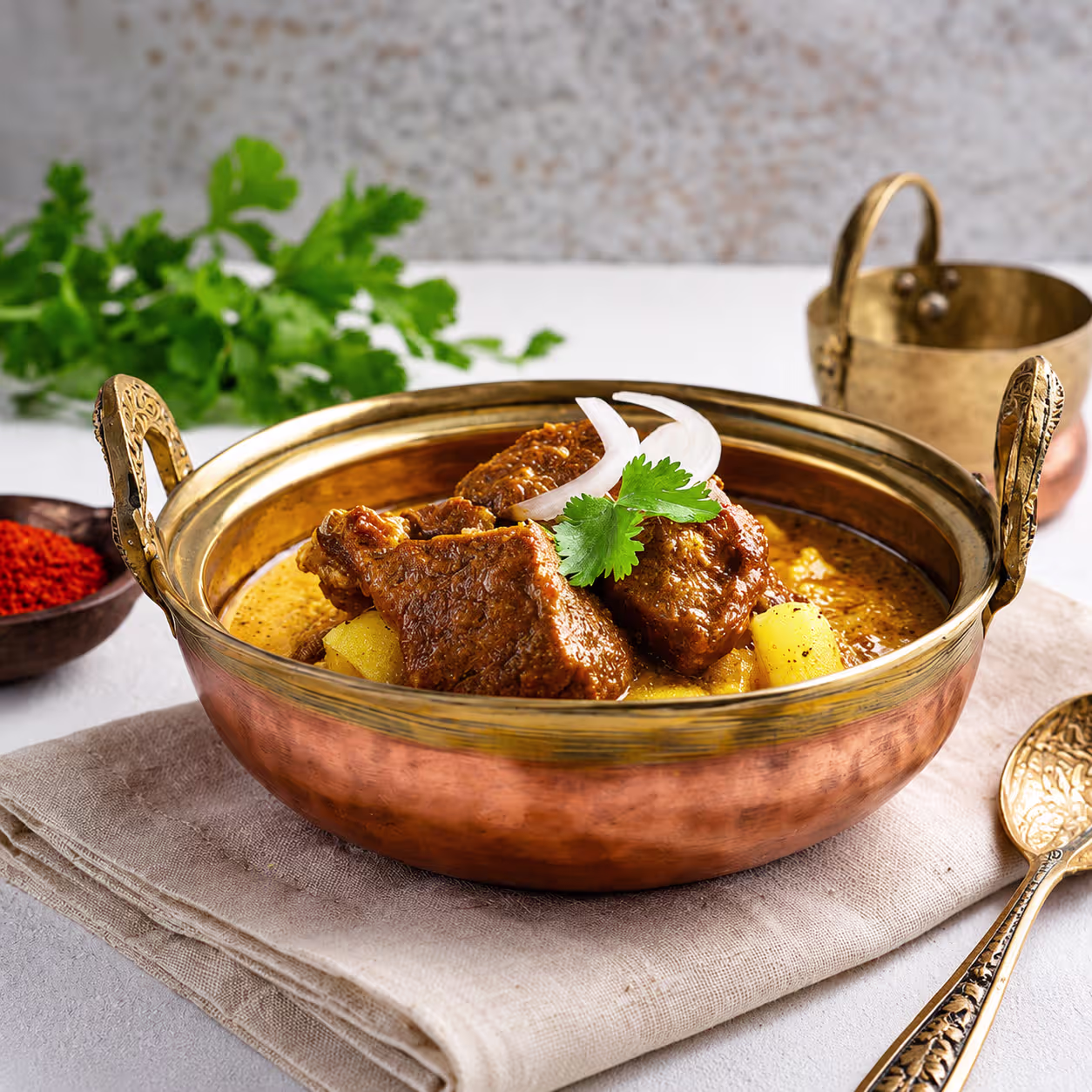 One Pot Mutton Curry – zartes Hammelfleisch in würziger pakistanischer Currysauce